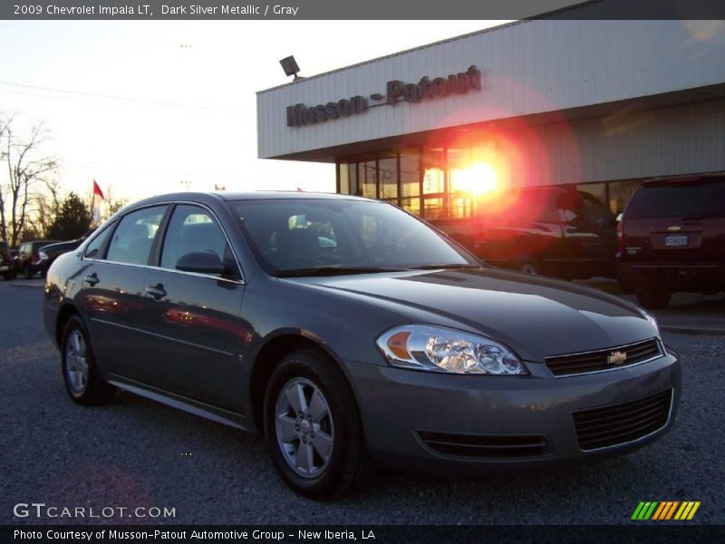 Dark Silver Metallic / Gray 2009 Chevrolet Impala LT