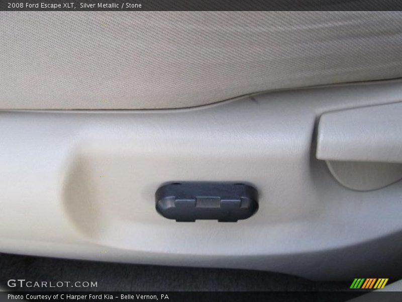 Silver Metallic / Stone 2008 Ford Escape XLT