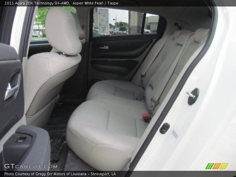  2011 ZDX Technology SH-AWD Taupe Interior