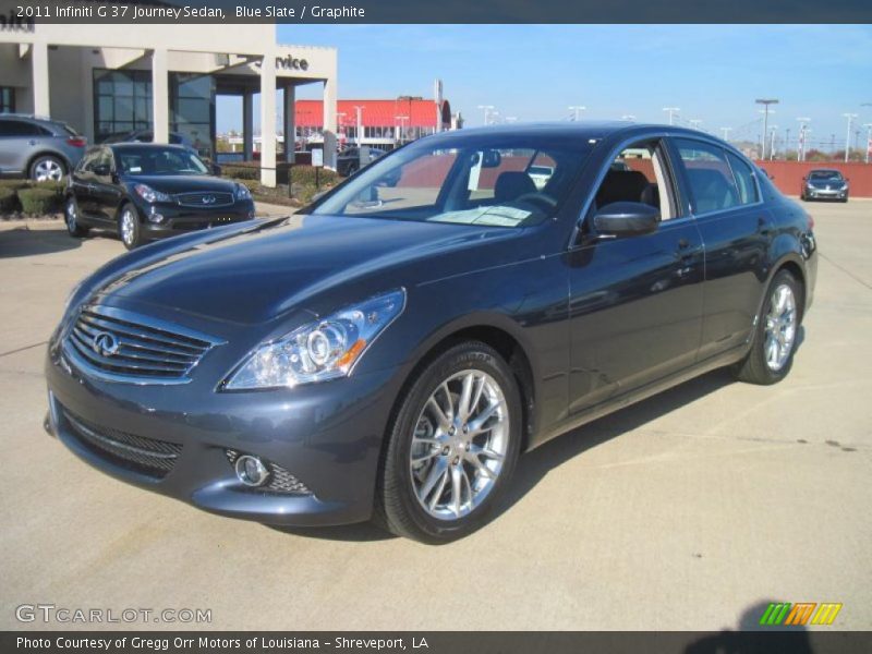 Blue Slate / Graphite 2011 Infiniti G 37 Journey Sedan
