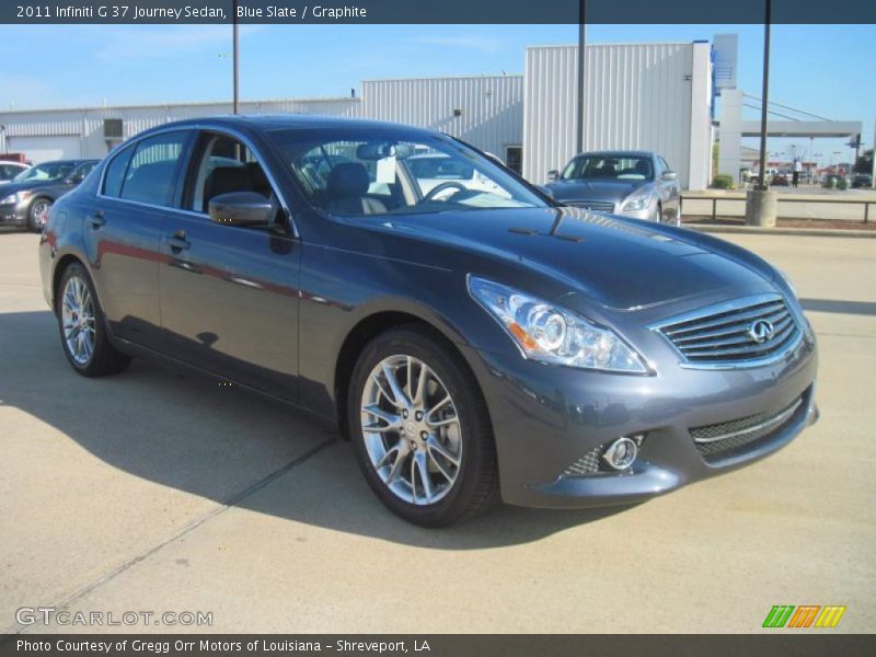 Blue Slate / Graphite 2011 Infiniti G 37 Journey Sedan