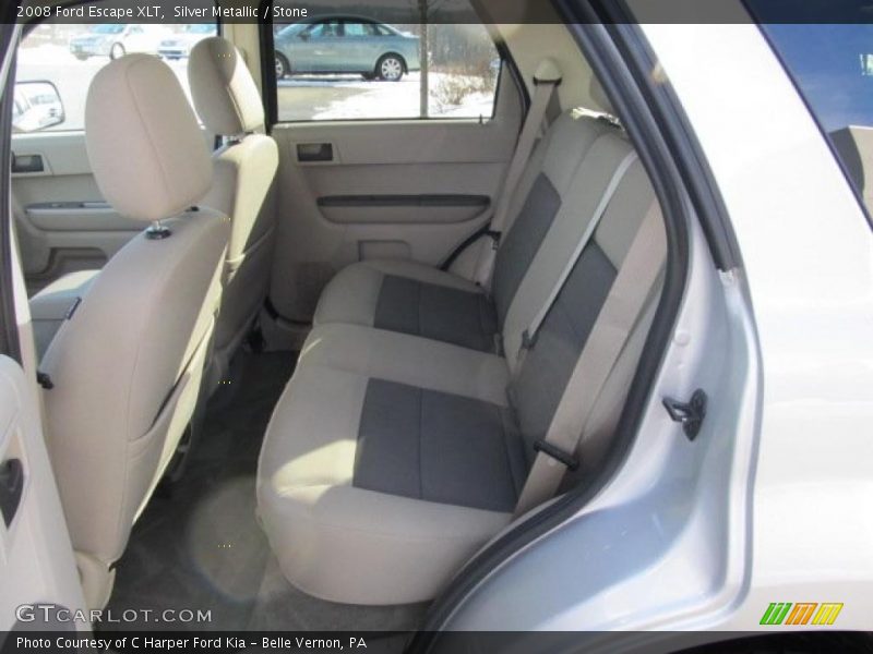 Silver Metallic / Stone 2008 Ford Escape XLT