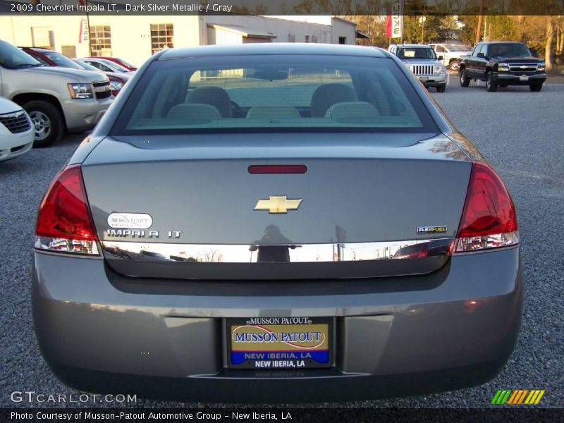 Dark Silver Metallic / Gray 2009 Chevrolet Impala LT