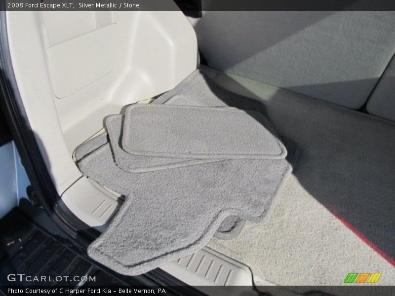 Silver Metallic / Stone 2008 Ford Escape XLT