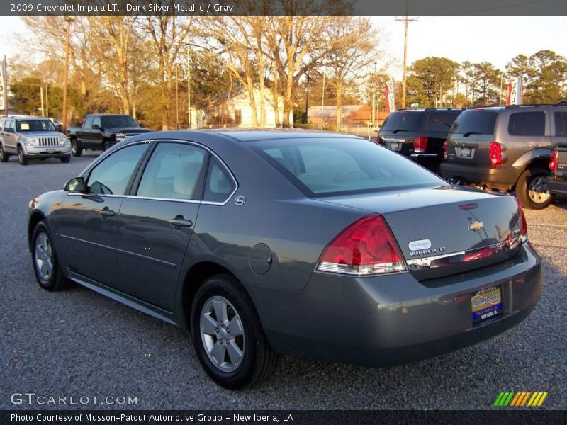 Dark Silver Metallic / Gray 2009 Chevrolet Impala LT