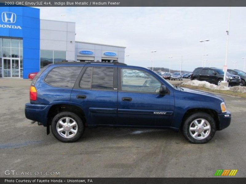 Indigo Blue Metallic / Medium Pewter 2003 GMC Envoy SLE 4x4