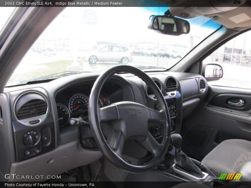 Indigo Blue Metallic / Medium Pewter 2003 GMC Envoy SLE 4x4