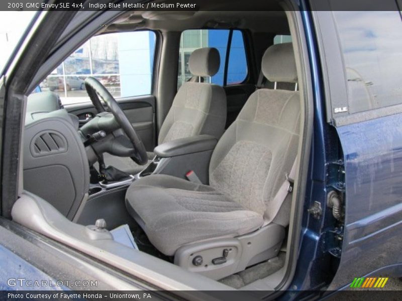 Indigo Blue Metallic / Medium Pewter 2003 GMC Envoy SLE 4x4