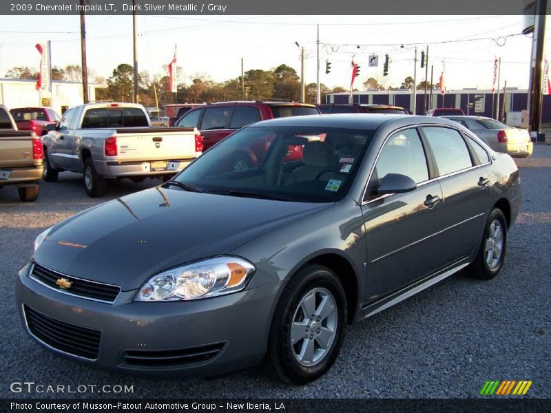 Dark Silver Metallic / Gray 2009 Chevrolet Impala LT