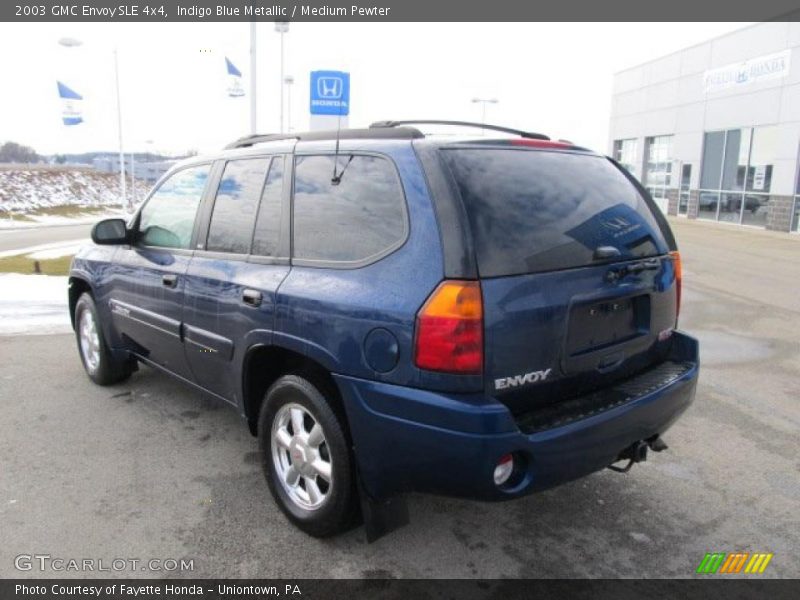 Indigo Blue Metallic / Medium Pewter 2003 GMC Envoy SLE 4x4