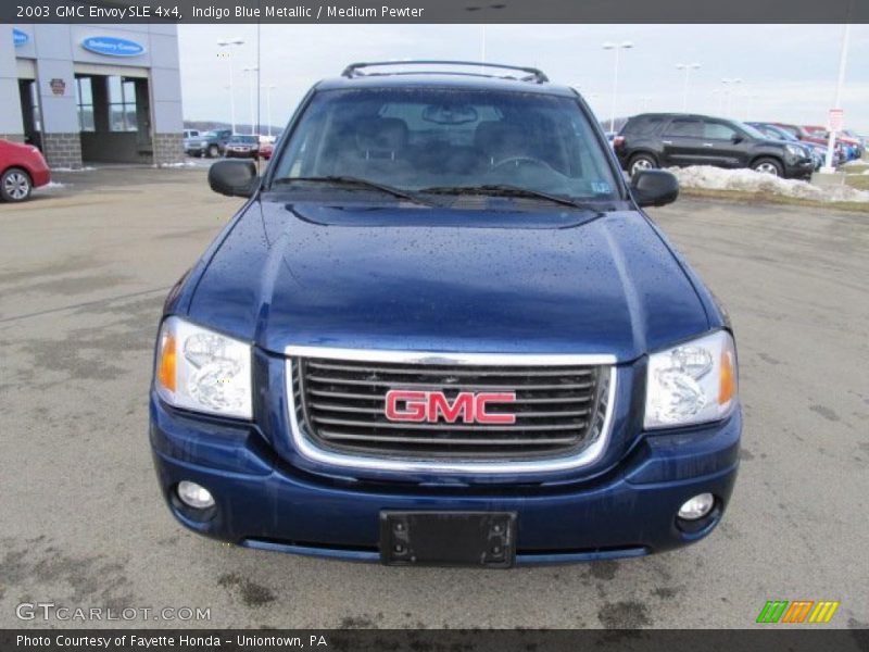 Indigo Blue Metallic / Medium Pewter 2003 GMC Envoy SLE 4x4