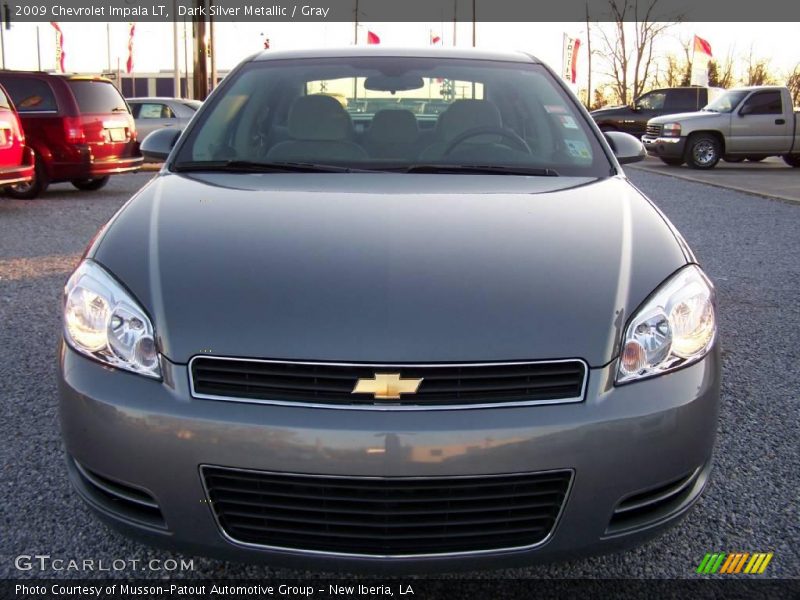 Dark Silver Metallic / Gray 2009 Chevrolet Impala LT