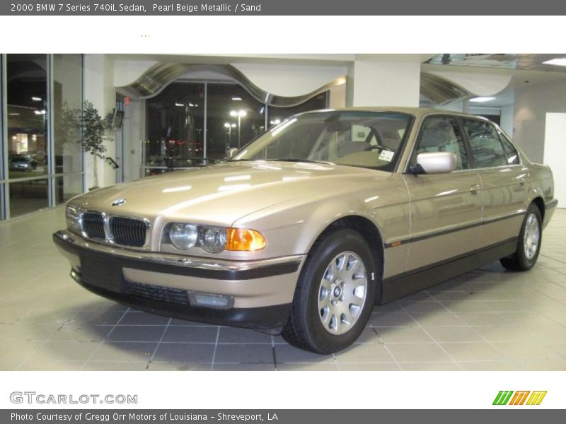 Pearl Beige Metallic / Sand 2000 BMW 7 Series 740iL Sedan