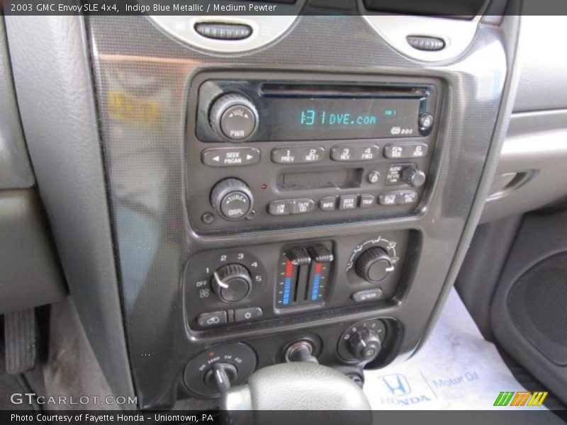 Indigo Blue Metallic / Medium Pewter 2003 GMC Envoy SLE 4x4
