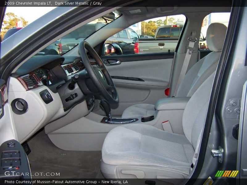 Dark Silver Metallic / Gray 2009 Chevrolet Impala LT