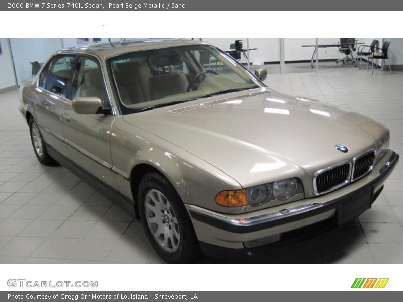 Pearl Beige Metallic / Sand 2000 BMW 7 Series 740iL Sedan