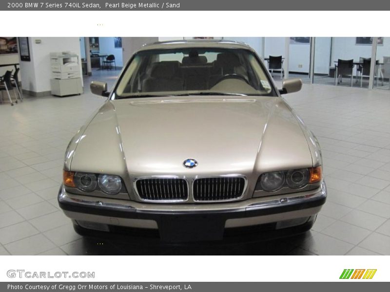 Pearl Beige Metallic / Sand 2000 BMW 7 Series 740iL Sedan