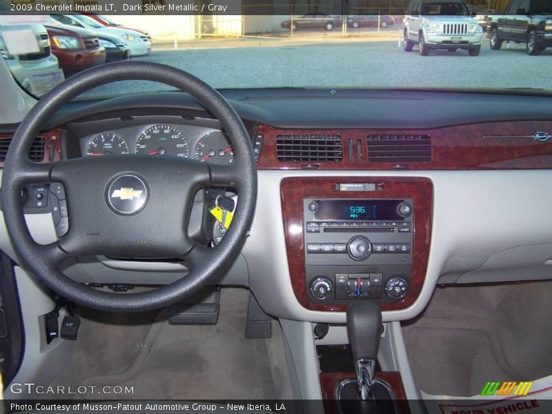 Dark Silver Metallic / Gray 2009 Chevrolet Impala LT