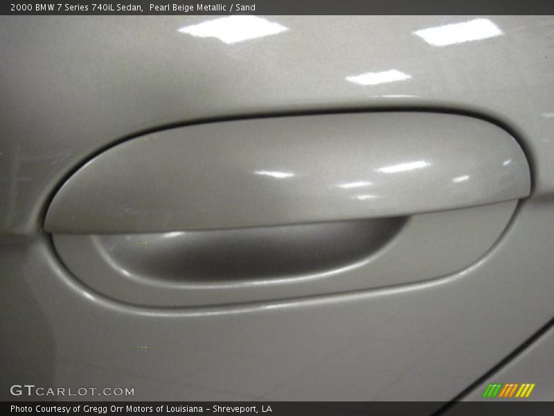 Pearl Beige Metallic / Sand 2000 BMW 7 Series 740iL Sedan