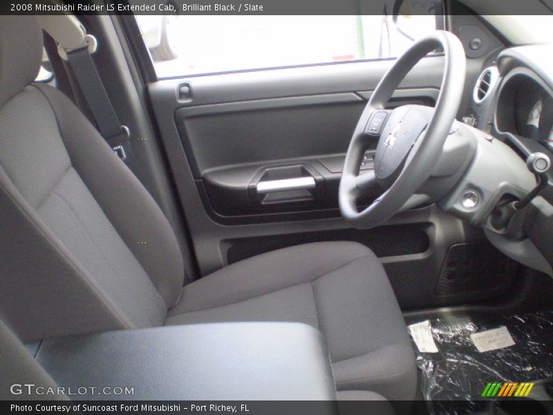 Brilliant Black / Slate 2008 Mitsubishi Raider LS Extended Cab