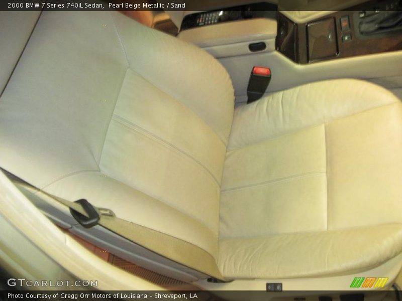 Pearl Beige Metallic / Sand 2000 BMW 7 Series 740iL Sedan