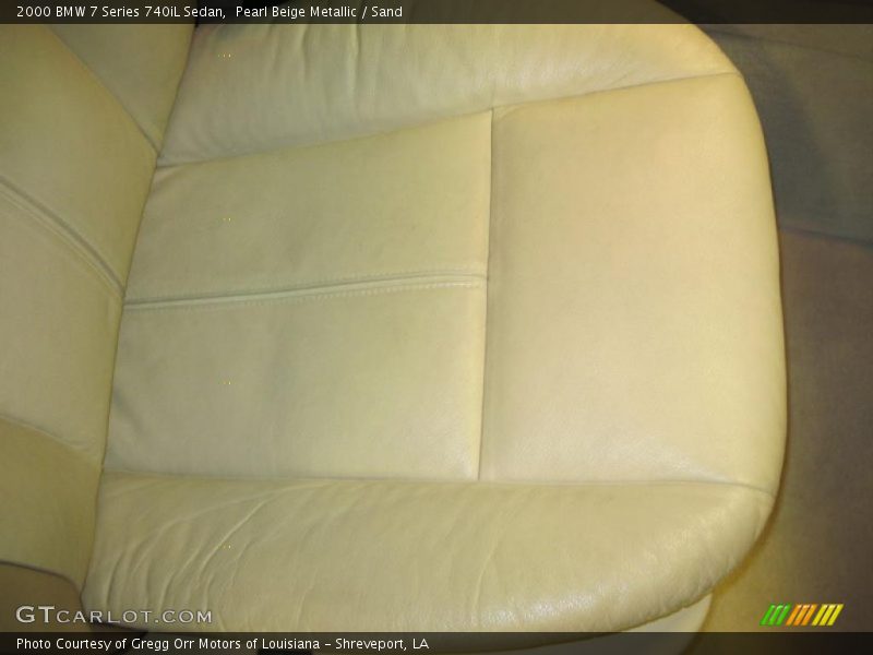 Pearl Beige Metallic / Sand 2000 BMW 7 Series 740iL Sedan
