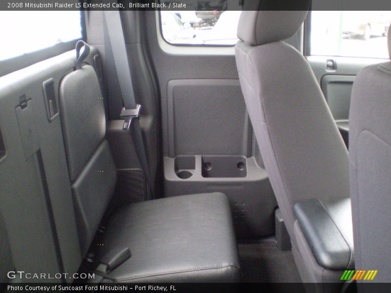 Brilliant Black / Slate 2008 Mitsubishi Raider LS Extended Cab