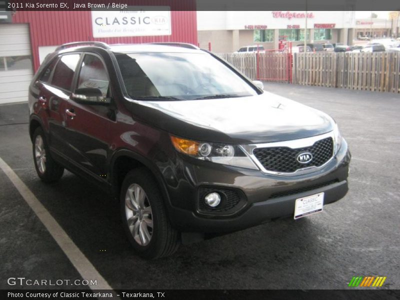 Java Brown / Beige 2011 Kia Sorento EX
