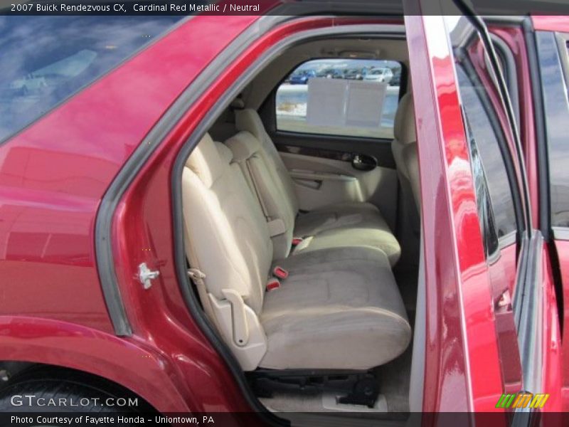 Cardinal Red Metallic / Neutral 2007 Buick Rendezvous CX