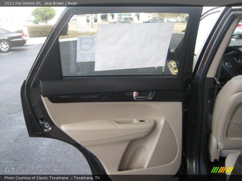 Java Brown / Beige 2011 Kia Sorento EX