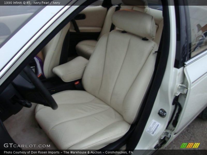  1990 Q 45 Ivory Interior