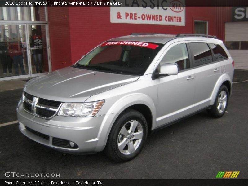 Bright Silver Metallic / Dark Slate Gray 2010 Dodge Journey SXT