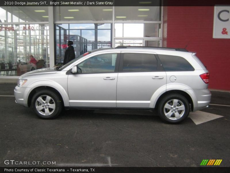 Bright Silver Metallic / Dark Slate Gray 2010 Dodge Journey SXT