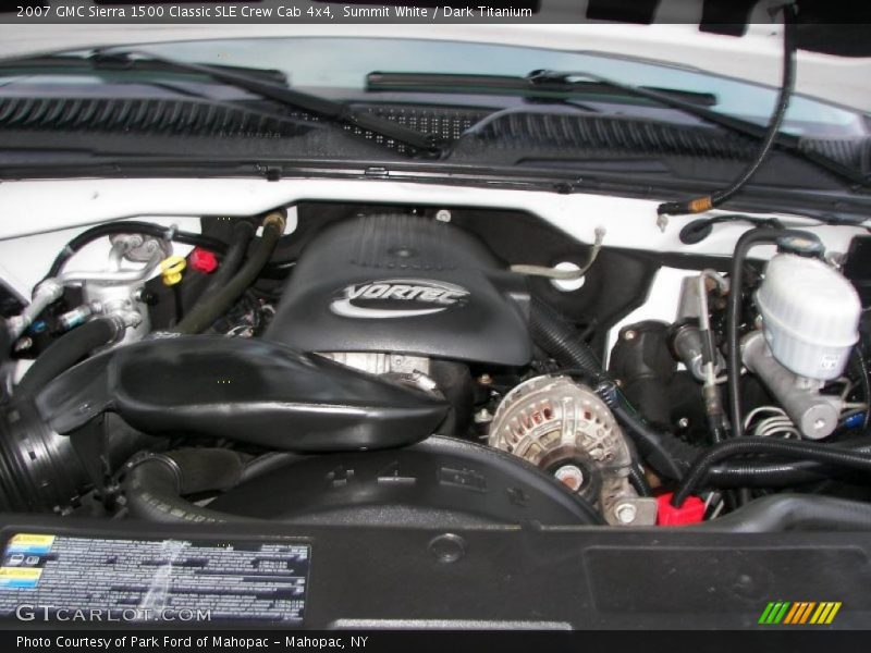  2007 Sierra 1500 Classic SLE Crew Cab 4x4 Engine - 6.0 Liter OHV 16-Valve Vortec V8