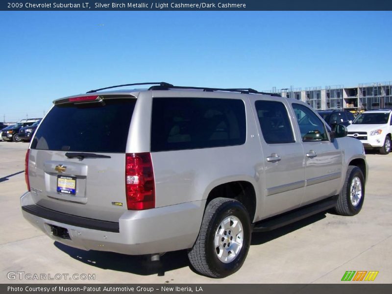 Silver Birch Metallic / Light Cashmere/Dark Cashmere 2009 Chevrolet Suburban LT