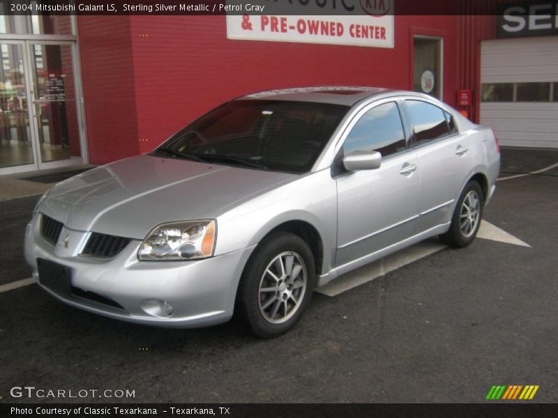 Sterling Silver Metallic / Petrol Gray 2004 Mitsubishi Galant LS