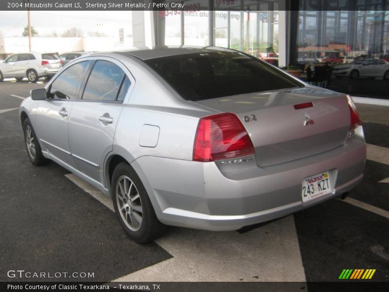 Sterling Silver Metallic / Petrol Gray 2004 Mitsubishi Galant LS