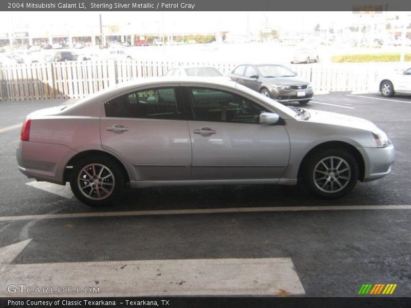 Sterling Silver Metallic / Petrol Gray 2004 Mitsubishi Galant LS