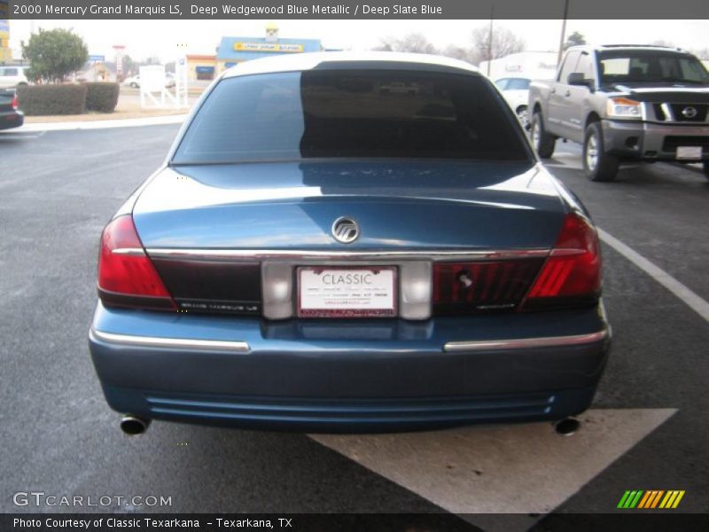 Deep Wedgewood Blue Metallic / Deep Slate Blue 2000 Mercury Grand Marquis LS