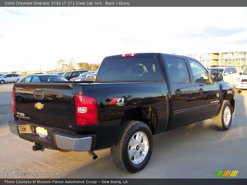 Black / Ebony 2009 Chevrolet Silverado 1500 LT Z71 Crew Cab 4x4