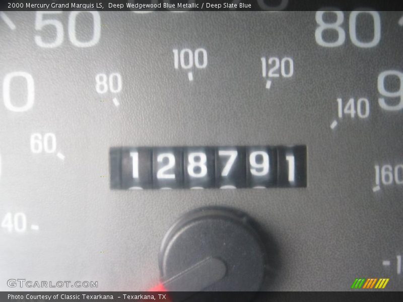 Deep Wedgewood Blue Metallic / Deep Slate Blue 2000 Mercury Grand Marquis LS