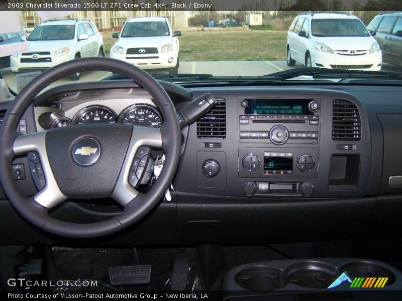 Black / Ebony 2009 Chevrolet Silverado 1500 LT Z71 Crew Cab 4x4
