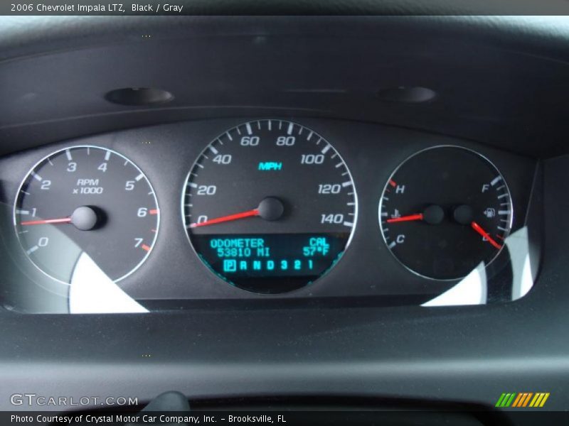 Black / Gray 2006 Chevrolet Impala LTZ