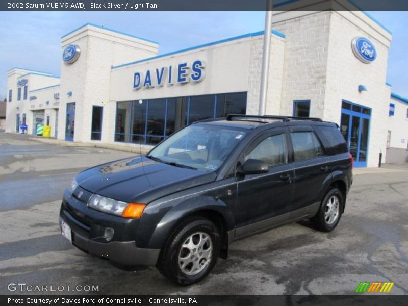 Black Silver / Light Tan 2002 Saturn VUE V6 AWD