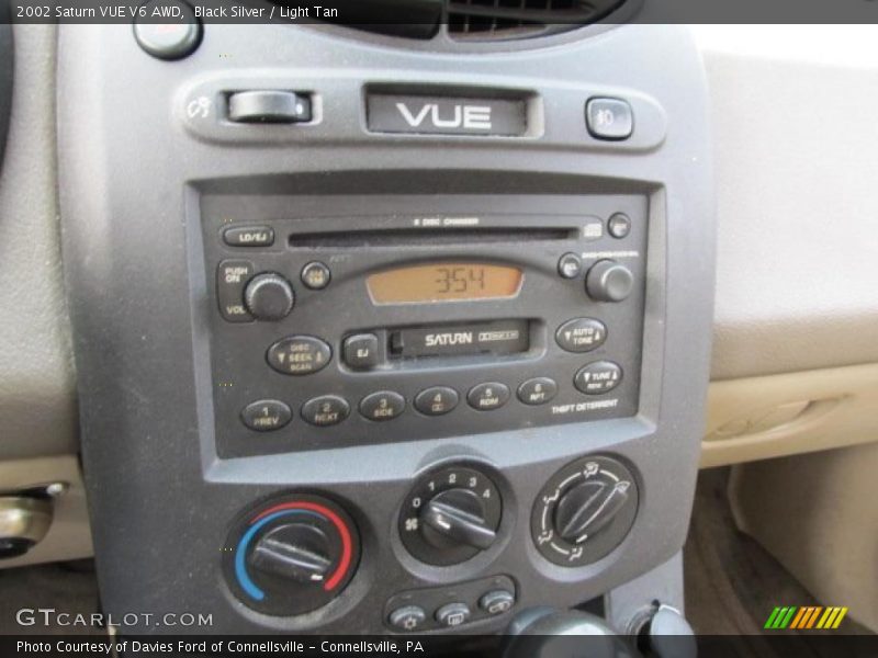 Black Silver / Light Tan 2002 Saturn VUE V6 AWD