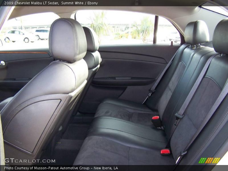 Summit White / Ebony 2009 Chevrolet Malibu LT Sedan