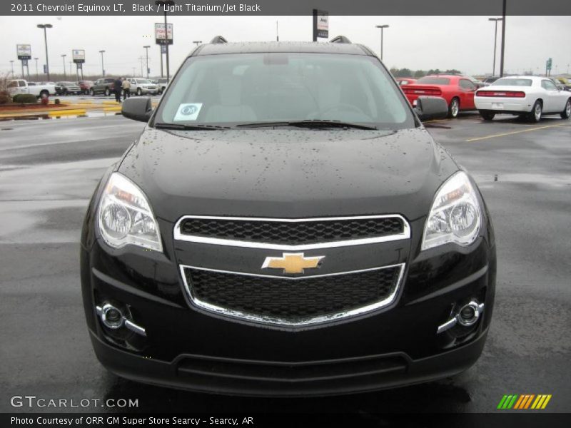 Black / Light Titanium/Jet Black 2011 Chevrolet Equinox LT