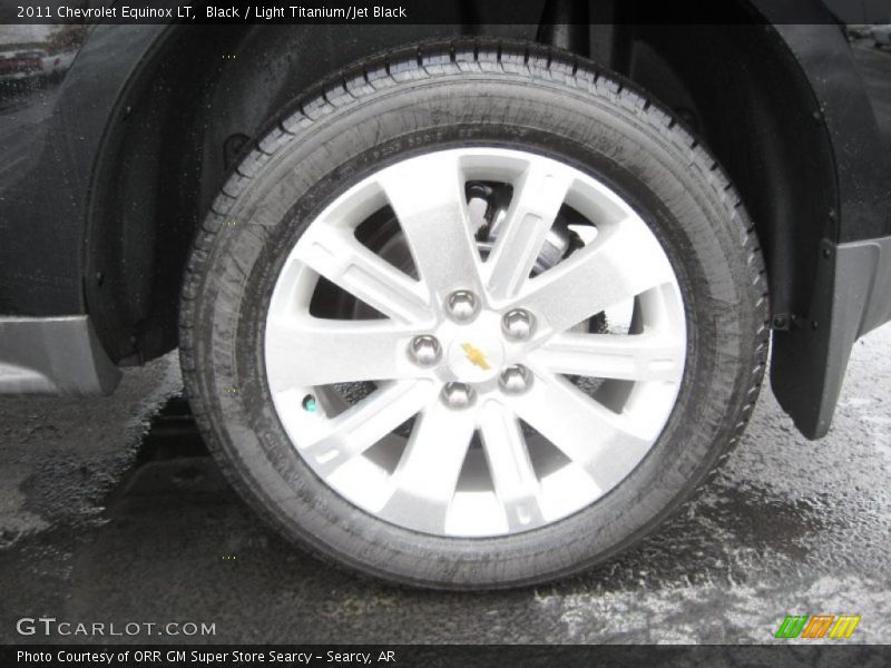 Black / Light Titanium/Jet Black 2011 Chevrolet Equinox LT