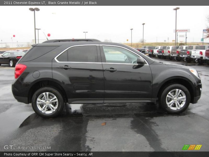Black Granite Metallic / Jet Black 2011 Chevrolet Equinox LT