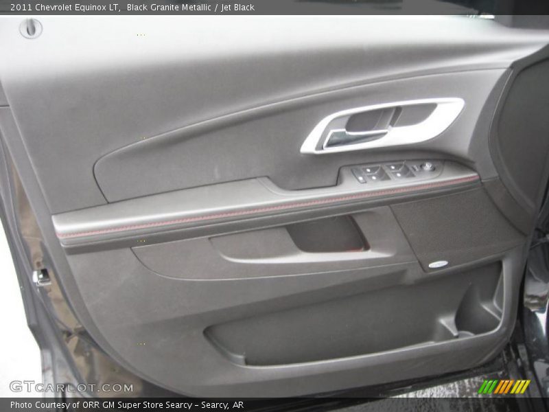 Black Granite Metallic / Jet Black 2011 Chevrolet Equinox LT